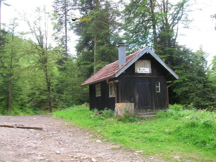 Refugio de montaña Chalet du Pont Martin en chemin frédéric, bussang, Épinal, vosgos, gran este, francia metropolitana, 88540, francia