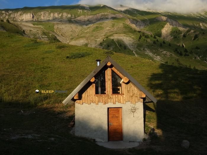 Cabane de Rochassac mendiko aterpea refuge de rochassac, sentier du col de l'aiguille, saint-baudille-et-pipet, grenoble, isère, auvergne-rhône-alpes, francia metropolitana, 38710, francia-n