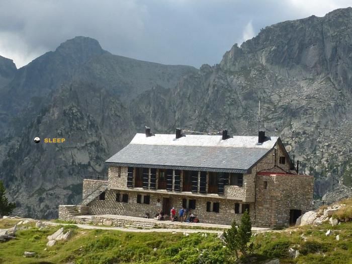 Refuge de montagne Refuge d'Amitges dans camí de l'estany gran d'amitges, espot, pallars sobirá, lérida, cataluña, 25597, españa