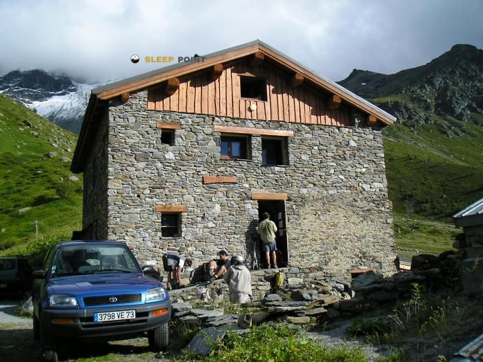 Refuge de montagne Refuge de l'Archeboc dans refuge de l'archeboc, v.t.t. route no. 9, sainte-foy-tarentaise, albertville, saboya, auvergne-rhône-alpes, francia metropolitana, 73640, francia
