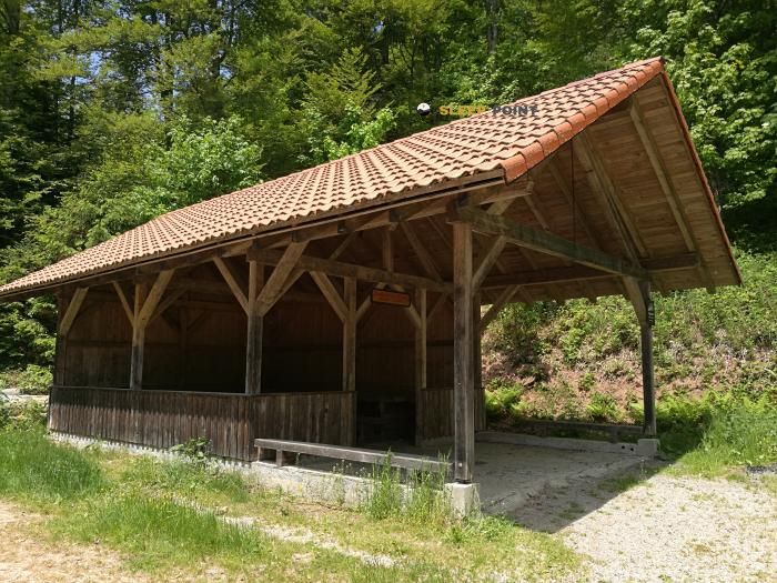 Refuge de montagne Manfred-Ernst-Hütte dans hammstraße, kandertal, marzell, malsburg-marzell, vvg der stadt kandern, landkreis lörrach, baden-wurtemberg, 79429, alemania
