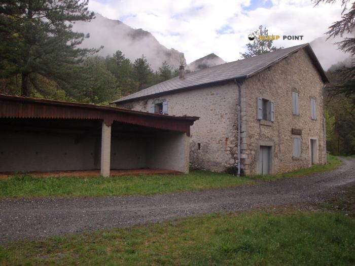 Refugio de montaña Maison forestière de Bonsecours en maison forestière de bonsecours, sentier de randonnée maison forestière de bonsecours - le pas, ventavon, gap, altos alpes, provenza-alpes-costa azul, francia metropolitana, 05300, francia