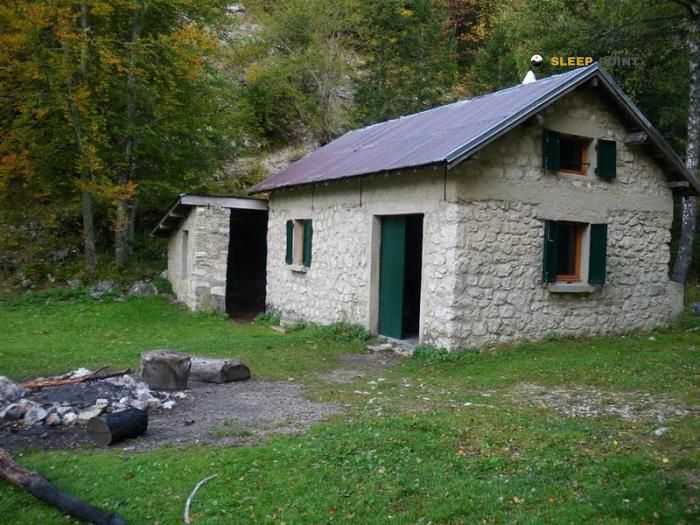 Refugio de montaña Cabane de la Fauge en abri de la fauge, boa, les glovettes, villard-de-lans, grenoble, isère, auvergne-rhône-alpes, francia metropolitana, 38250, francia