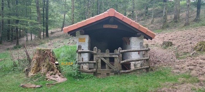 Refugio de montaña Ezpalaurgiko borda en ezpalaurgiko borda, aldura gunea aldea, rentería, guipúzcoa, país vasco, 20180, españa