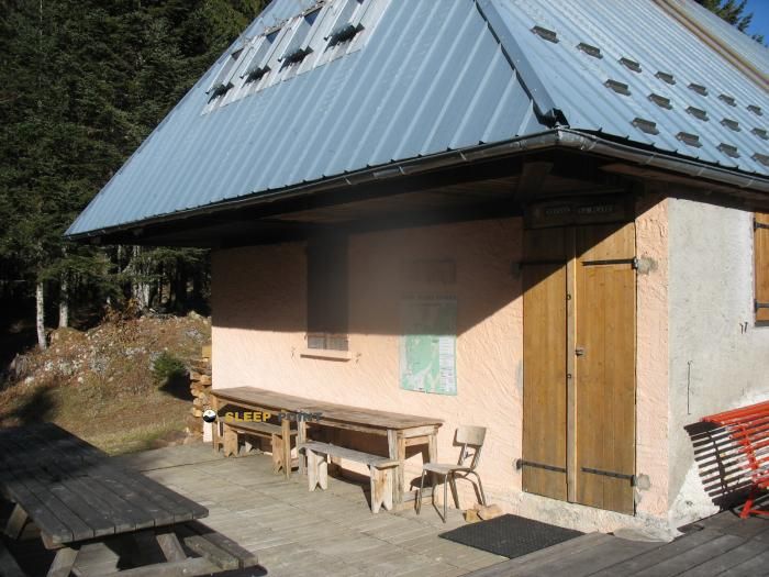 Refuge de montagne Chalet de la Plate dans refuge la plate, chemin des cuets, saint-françois-de-sales, chambéry, saboya, auvergne-rhône-alpes, francia metropolitana, 73340, francia