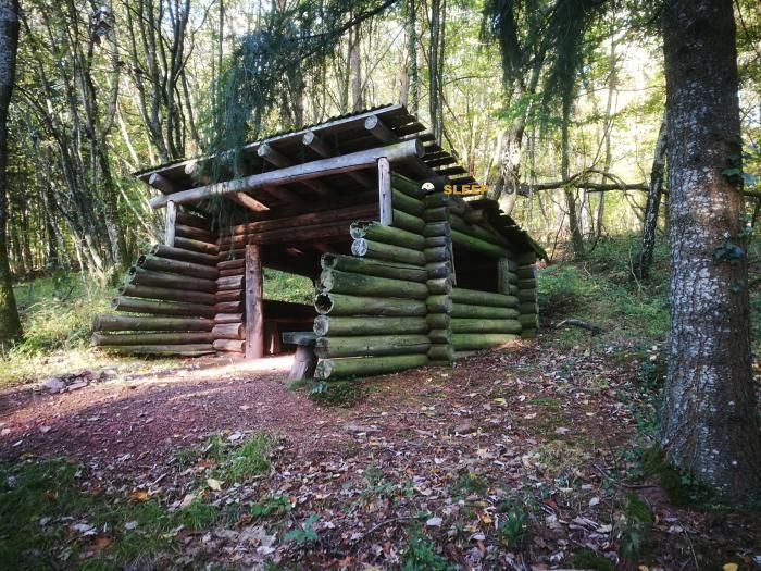 Refugio de montaña Abri d'Ungersberg Est en abri d'ungersberg est, chemin winterhagel, reichsfeld, sélestat-erstein, bajo-rin, gran este, francia metropolitana, 67140, francia
