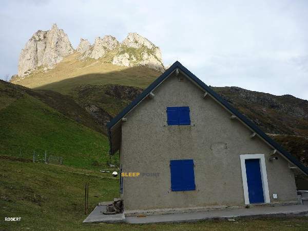 Refugio de montaña Cabane Ibech en cabane d'ibech, sente vers les crêtes, gère-bélesten, oloron-sainte-marie, pyrénées-atlantiques, nueva aquitania, francia metropolitana, 64490, francia