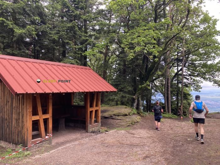 Refugio de montaña Kiosque Sainte Odile en abri du rocher du panorama, sentier du mur païen, barr, sélestat-erstein, bajo-rin, gran este, francia metropolitana, 67140, francia