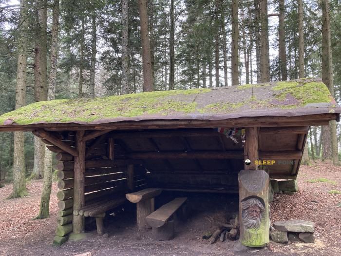 Refuge de montagne Abri Kutzig dans abri kutzigbuech, chemin de la grande verrerie, la grande verrerie, ribeauvillé, colmar-ribeauvillé, alto rin, gran este, francia metropolitana, 68150, francia