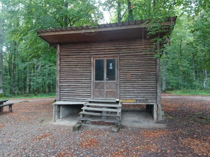 Mountain refuge Cabane de la hêtraie du Barbeau in cabane de la hêtraie du barbeau, route d'ouvans, vellevans, montbéliard, doubs, borgoña-franco condado, francia metropolitana, 25430, francia