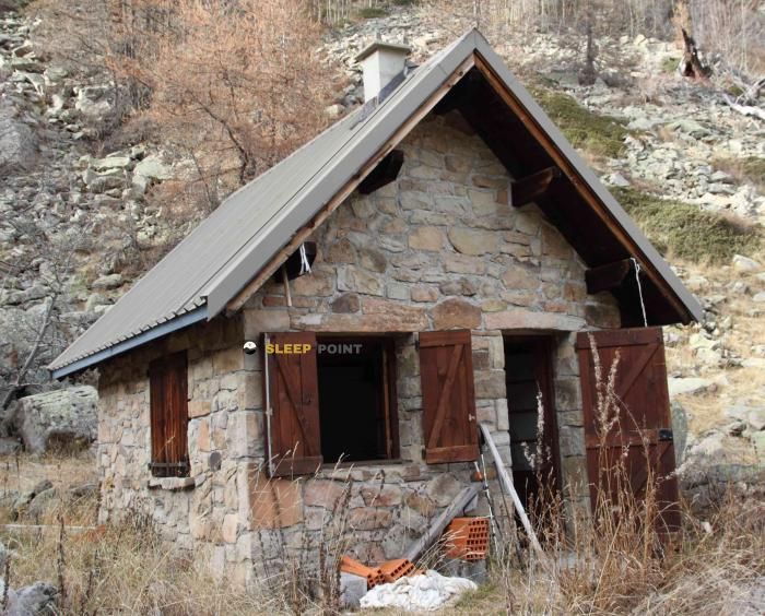 Cabane pastorale de la Sagne mendiko aterpea cabane pastorale de la sagne, pont de misson, colmars, castellane, alpes de alta provenza, provenza-alpes-costa azul, francia metropolitana, 04370, francia-n