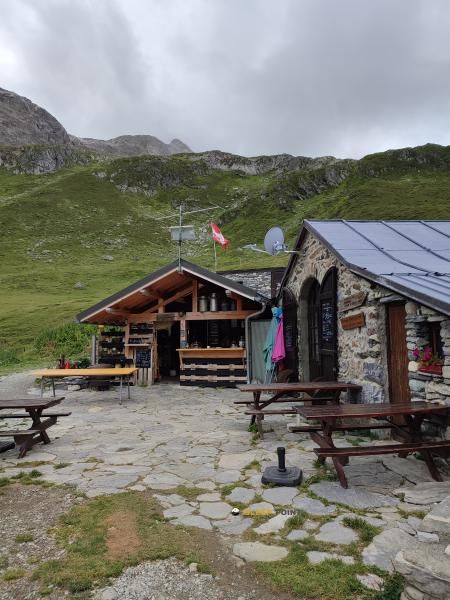 Refugio de montaña Refuge Entre le Lac en refuge entre-le-lac, pont du varchet, peisey-nancroix, albertville, saboya, auvergne-rhône-alpes, francia metropolitana, 73210, francia