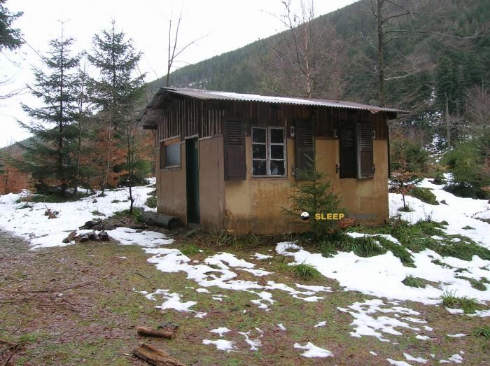 Refugio de montaña Refuge de la Fontaine Hunoltstein en refuge de la fontaine hunoltstein, chemin du kessel, sainte-marie-aux-mines, colmar-ribeauvillé, alto rin, collectivité européenne d'alsace, gran este, francia metropolitana, 68160, francia