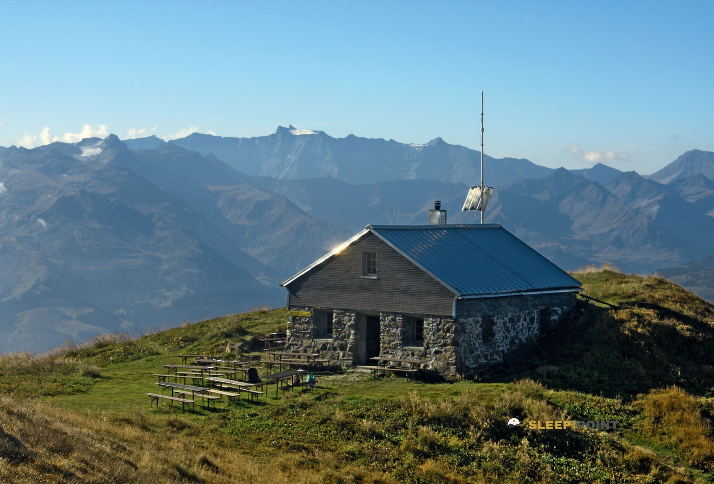Refuge de montagne Gipfehütte Alvier dans alvier, alvierweg, wartau, wahlkreis werdenberg, san galo, 8888, suiza