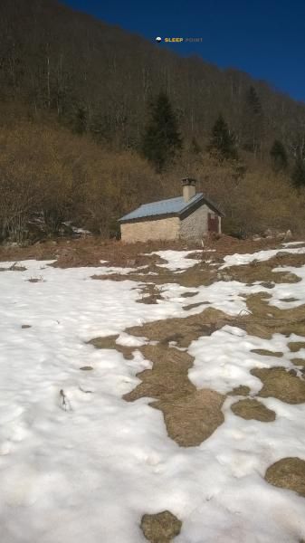 Cabane de la Jasse des Esquers du Dessous mendiko aterpea cabane de la jasse des esquers du dessous, boulevard de la griole bas, savignac-les-ormeaux, foix, ariège, occitania, francia metropolitana, 09110, francia-n