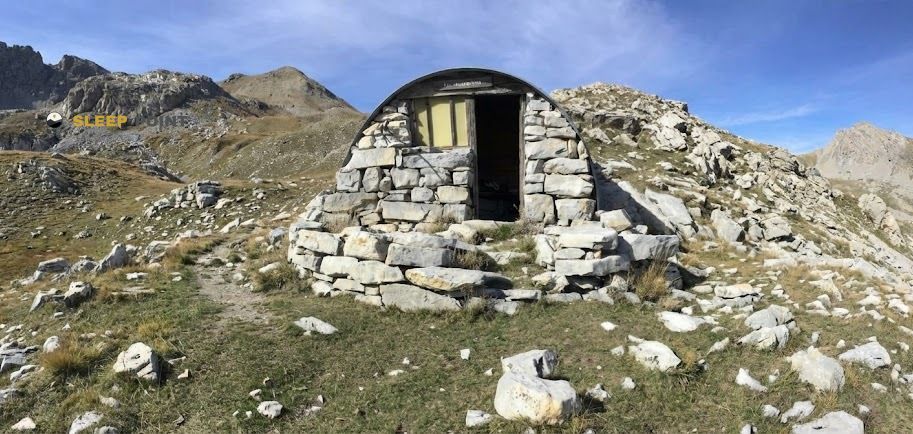 Refuge de montagne Abri refuge de Voya dans 249, route du col des champs, saint-martin-d'entraunes, niza, alpes marítimos, provenza-alpes-costa azul, francia metropolitana, 06470, francia