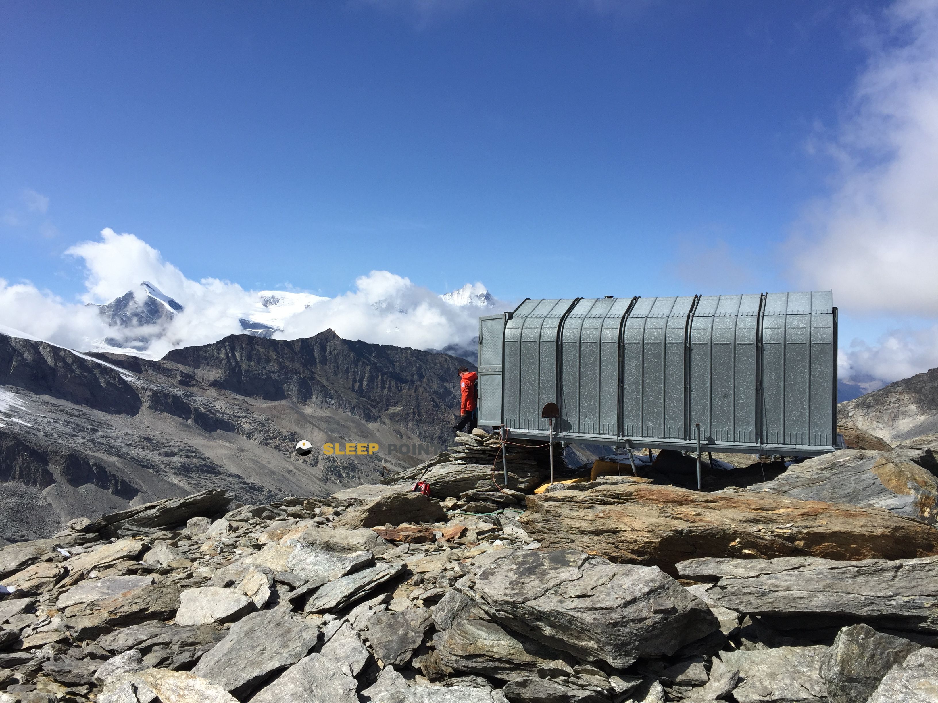Refuge de montagne Cresta-Biwak SAC dans cresta-biwak, antronapass - heitbodme, saas-almagell, visp, vallés, 3905, suiza