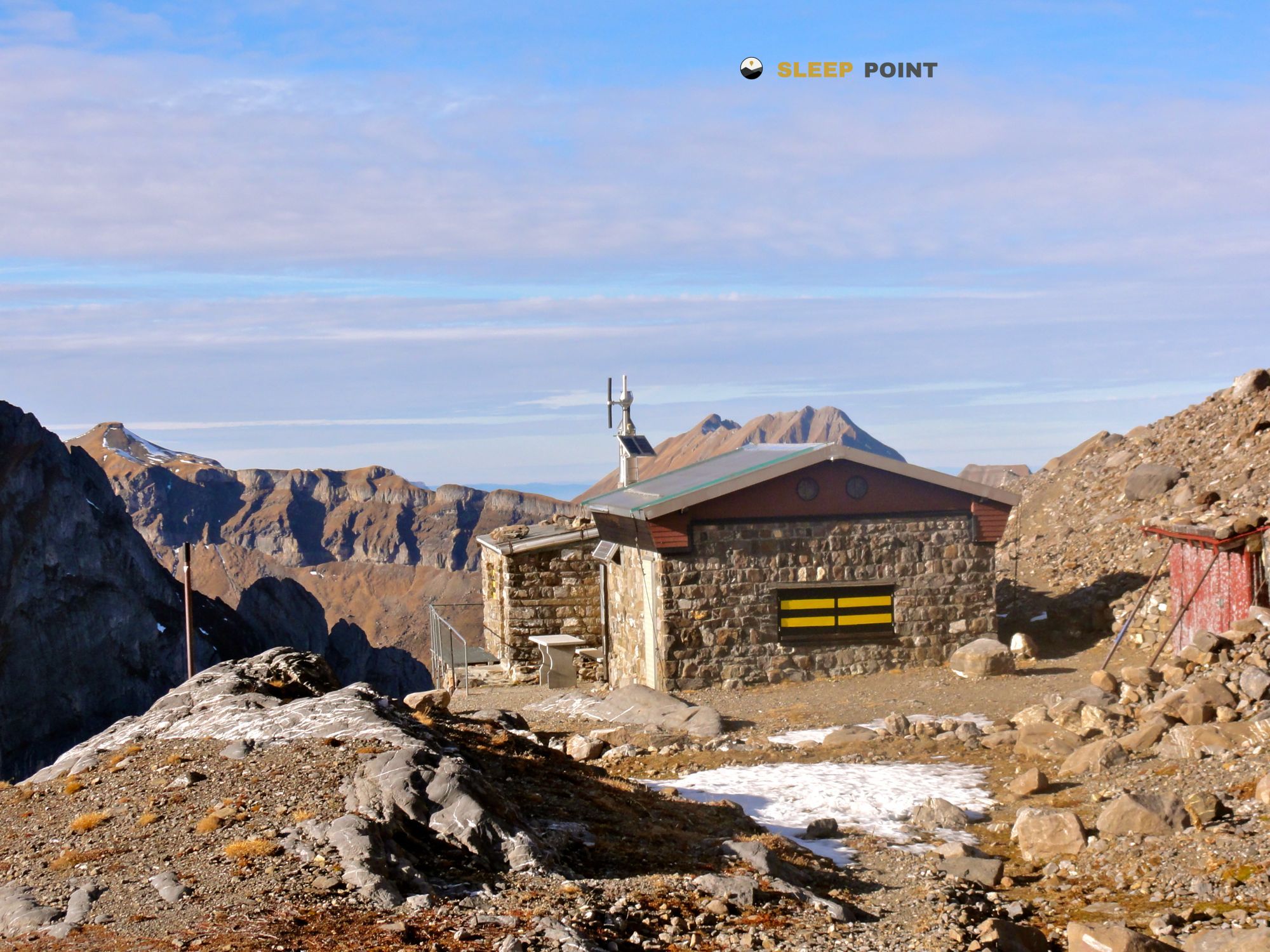 Refugio de montaña Gitschenhörelihütte en biwaldalp-gitschenhörelihütte, isenthal, uri, 6461, suiza
